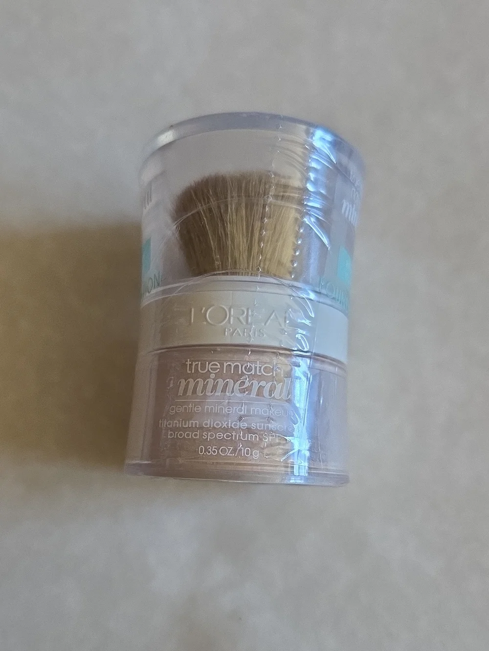 L'Oreal True Match Loose Mineral Foundation with Brush - Soft Ivory NEW SEALED